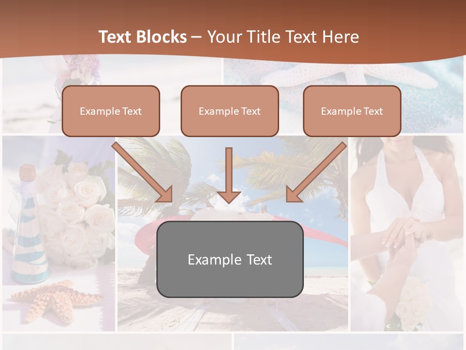 White Conditioner Part PowerPoint Template