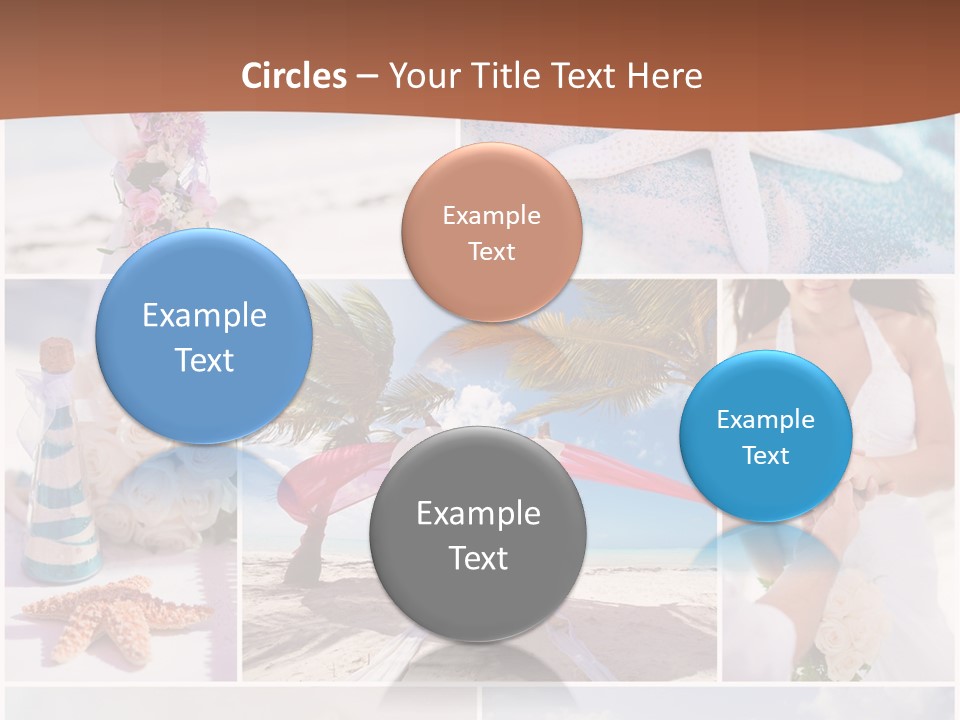 White Conditioner Part PowerPoint Template