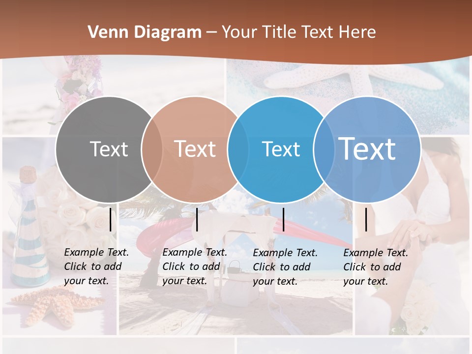 White Conditioner Part PowerPoint Template
