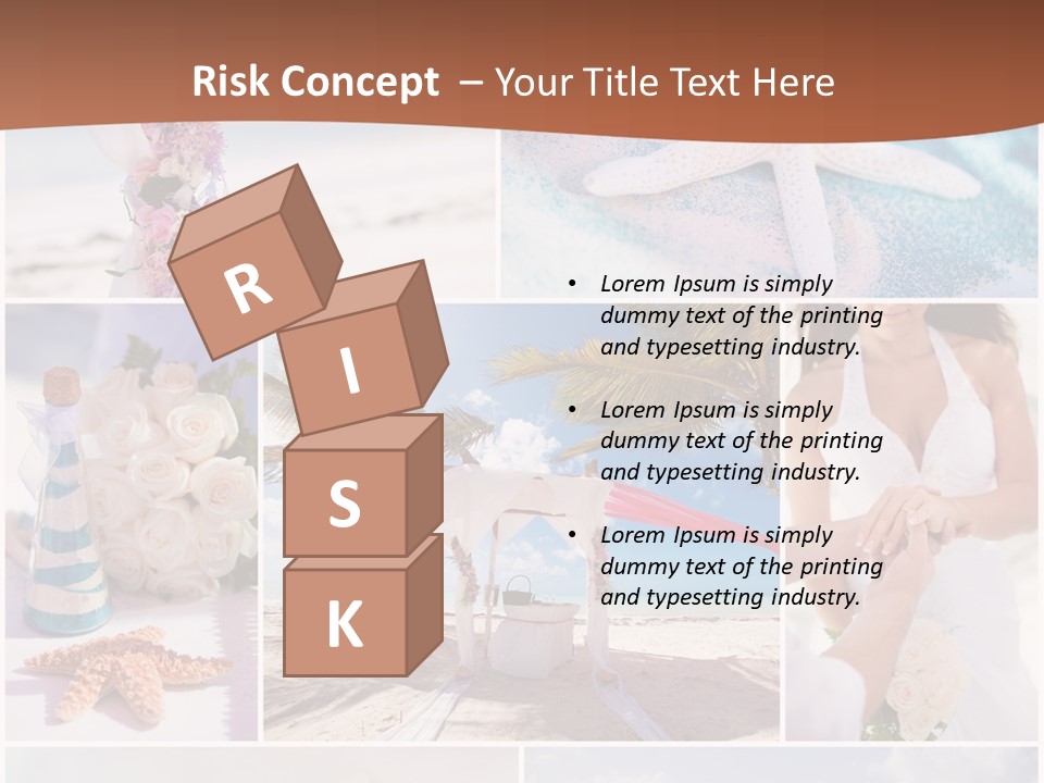 White Conditioner Part PowerPoint Template