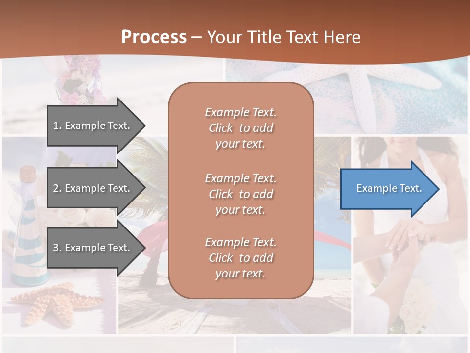 White Conditioner Part PowerPoint Template