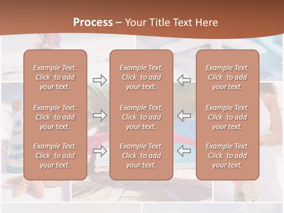 White Conditioner Part PowerPoint Template