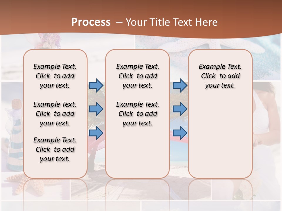 White Conditioner Part PowerPoint Template