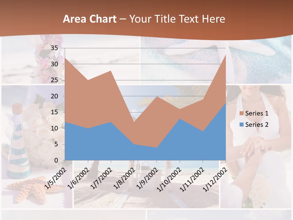 White Conditioner Part PowerPoint Template