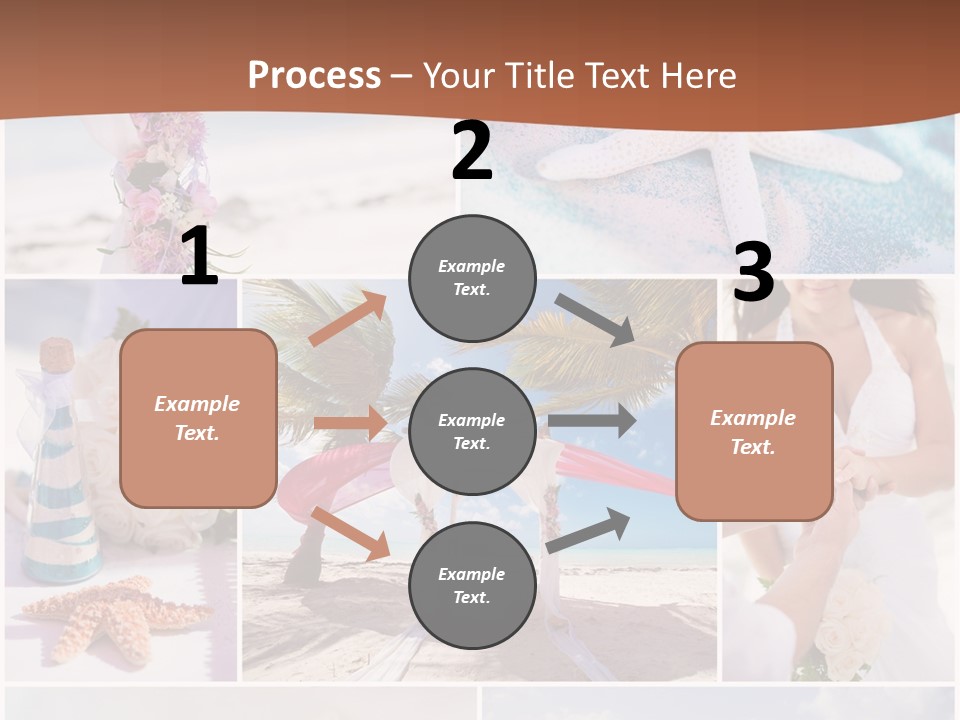 White Conditioner Part PowerPoint Template