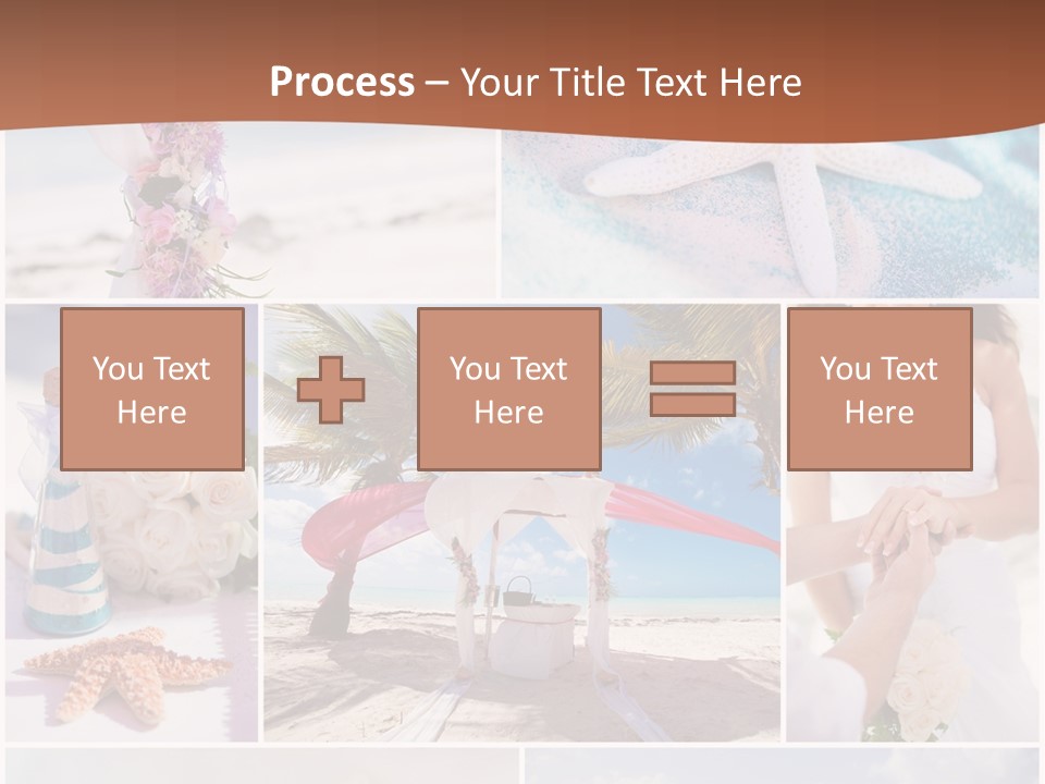 White Conditioner Part PowerPoint Template