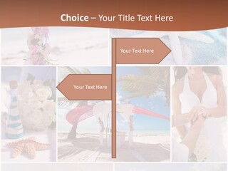 White Conditioner Part PowerPoint Template