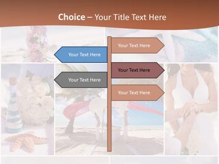 White Conditioner Part PowerPoint Template