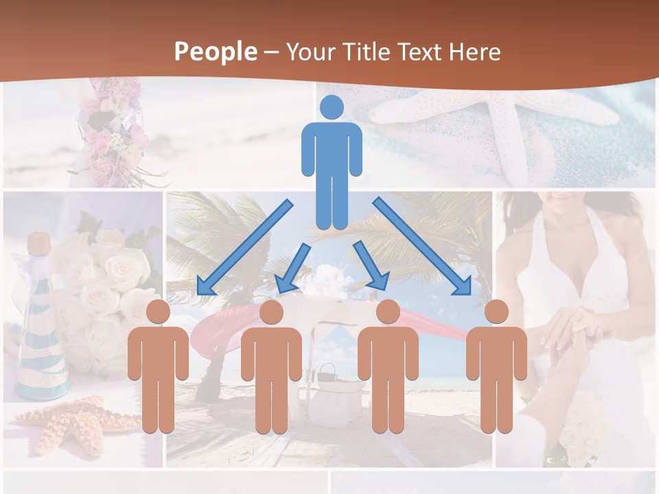 White Conditioner Part PowerPoint Template