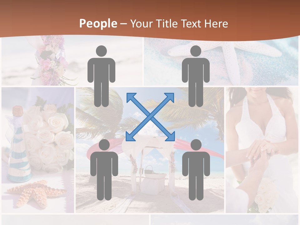 White Conditioner Part PowerPoint Template