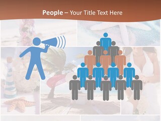 White Conditioner Part PowerPoint Template