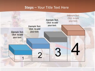 White Conditioner Part PowerPoint Template