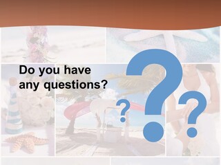 White Conditioner Part PowerPoint Template