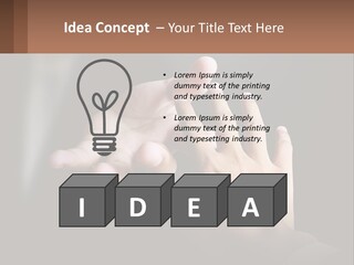 Switch House Electricity PowerPoint Template