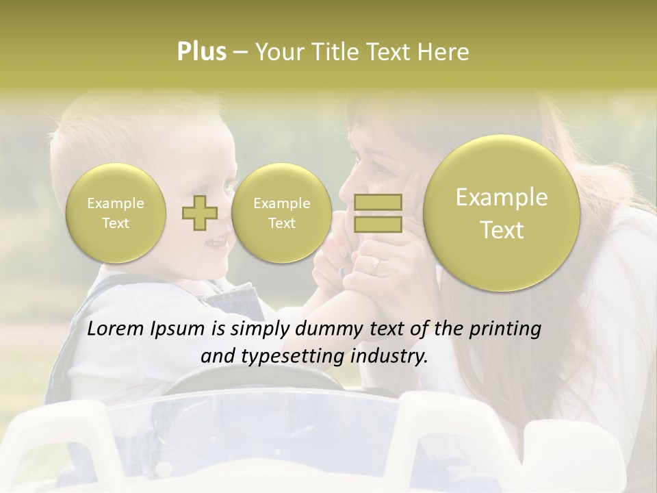 House Part Equipment PowerPoint Template