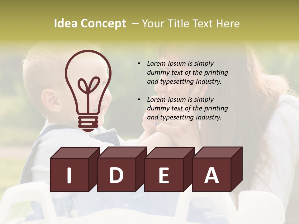 House Part Equipment PowerPoint Template