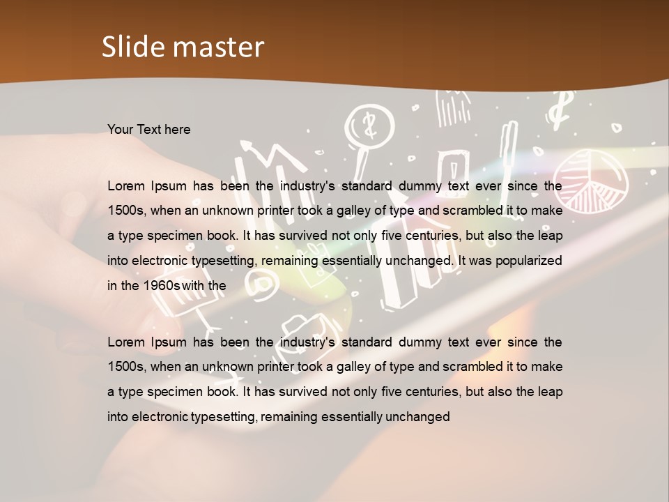 Switch Power White PowerPoint Template