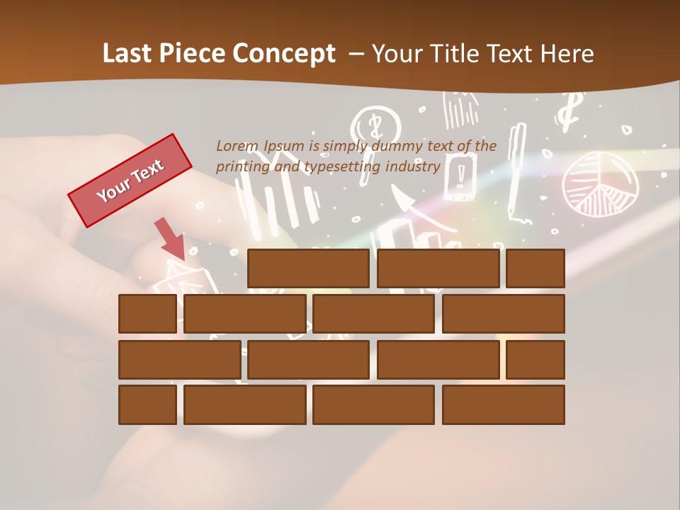 Switch Power White PowerPoint Template