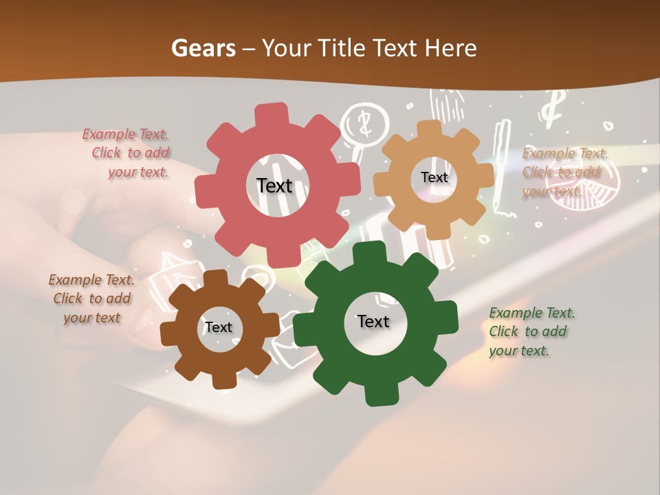 Switch Power White PowerPoint Template