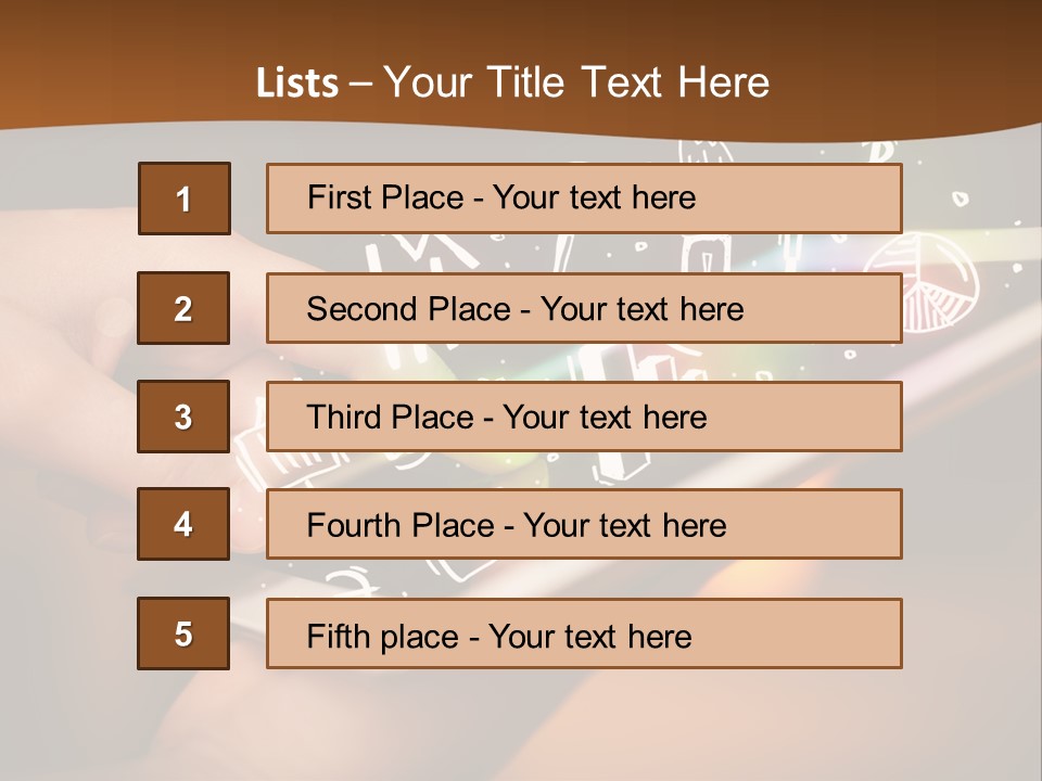 Switch Power White PowerPoint Template