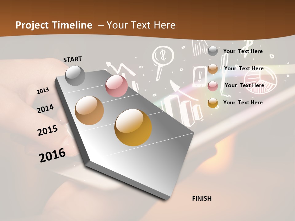 Switch Power White PowerPoint Template