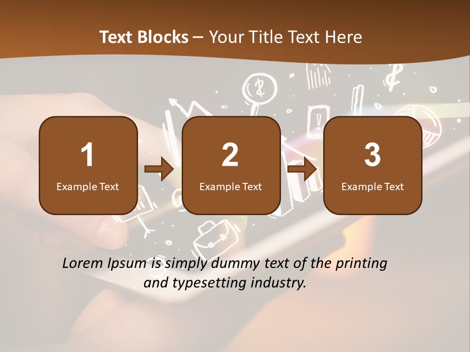 Switch Power White PowerPoint Template