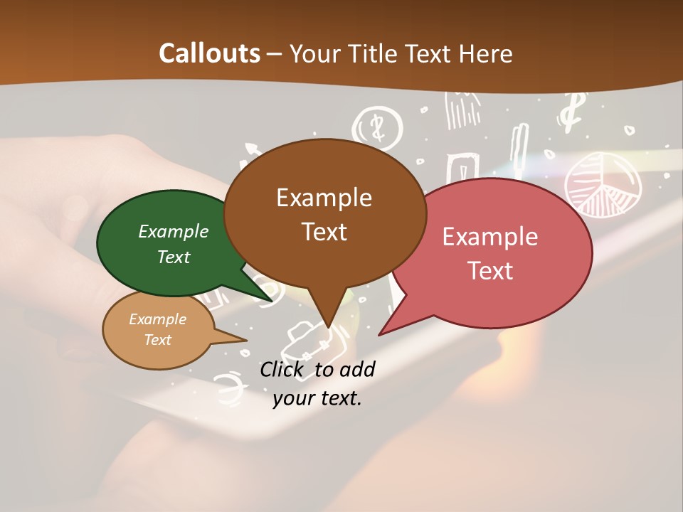 Switch Power White PowerPoint Template