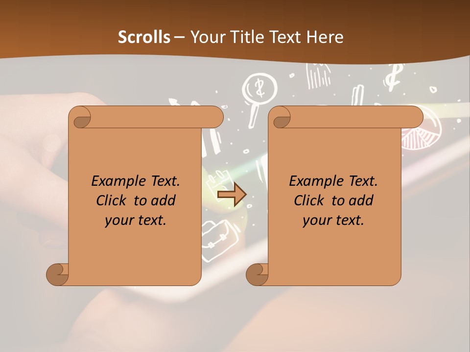 Switch Power White PowerPoint Template