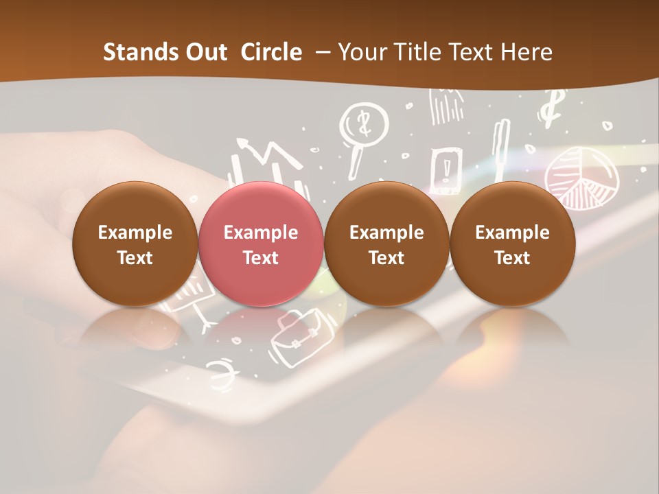 Switch Power White PowerPoint Template