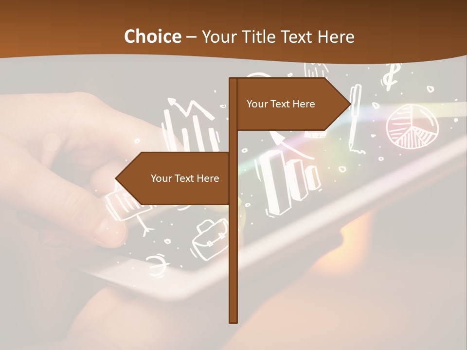 Switch Power White PowerPoint Template