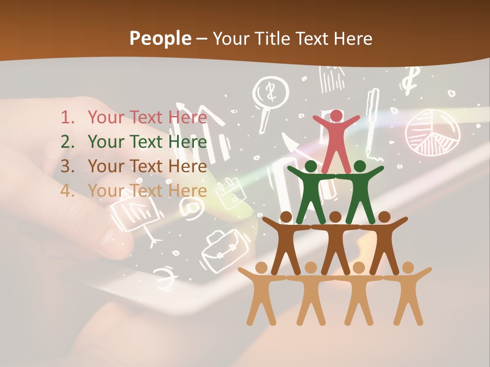 Switch Power White PowerPoint Template