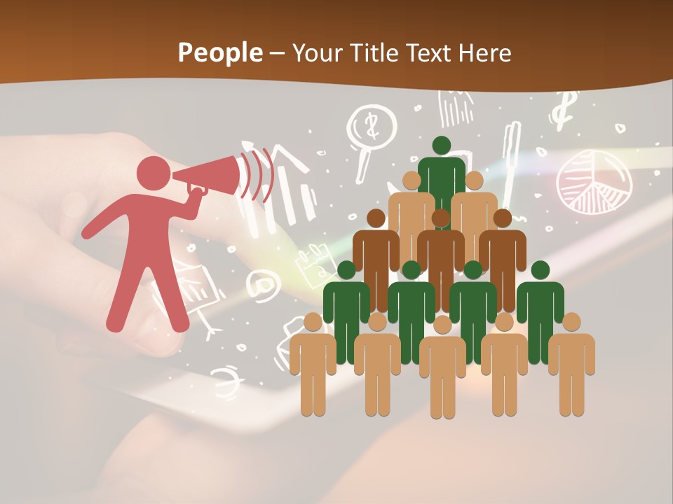 Switch Power White PowerPoint Template