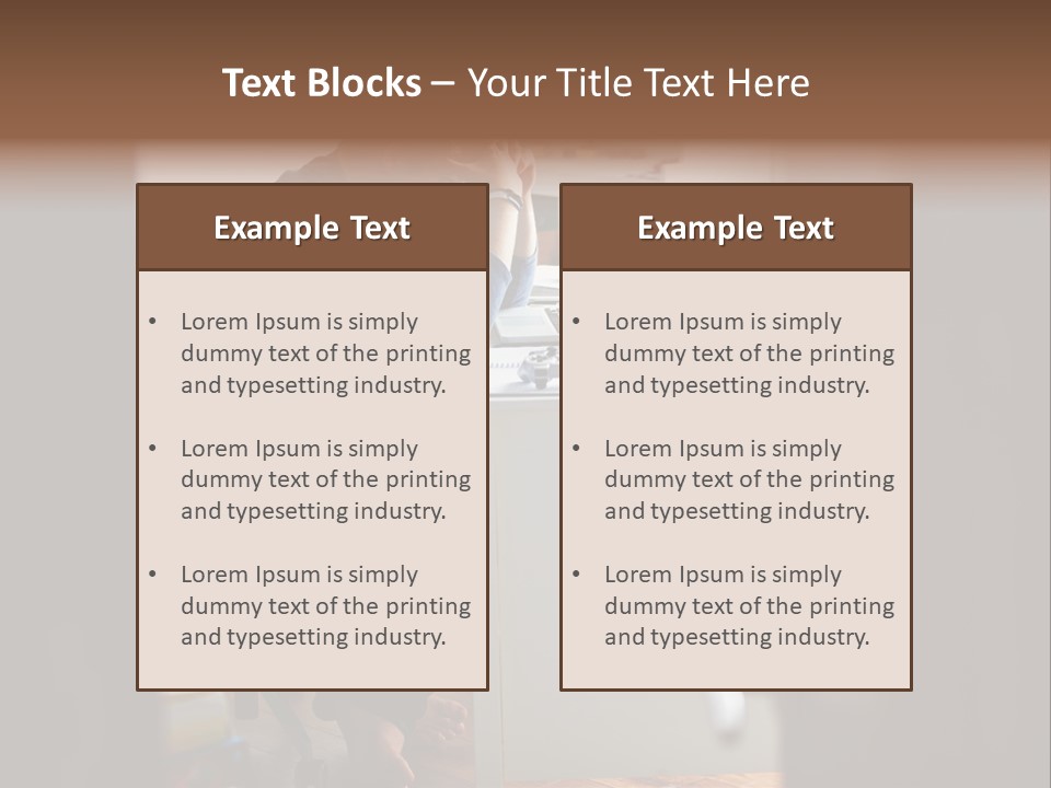 Ventilation Electric Part PowerPoint Template