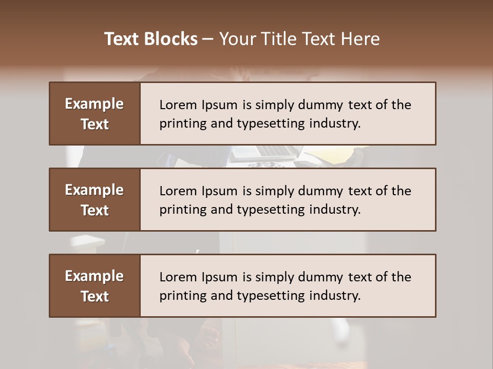 Ventilation Electric Part PowerPoint Template