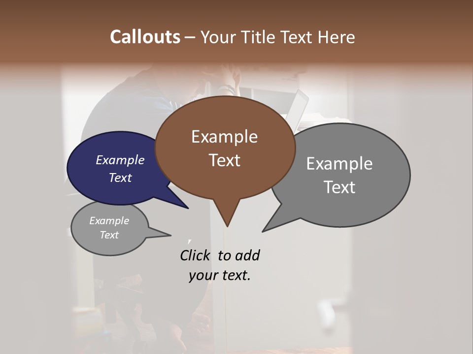 Ventilation Electric Part PowerPoint Template