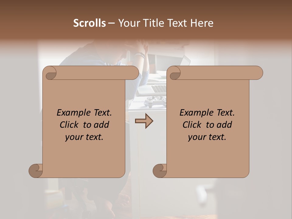 Ventilation Electric Part PowerPoint Template