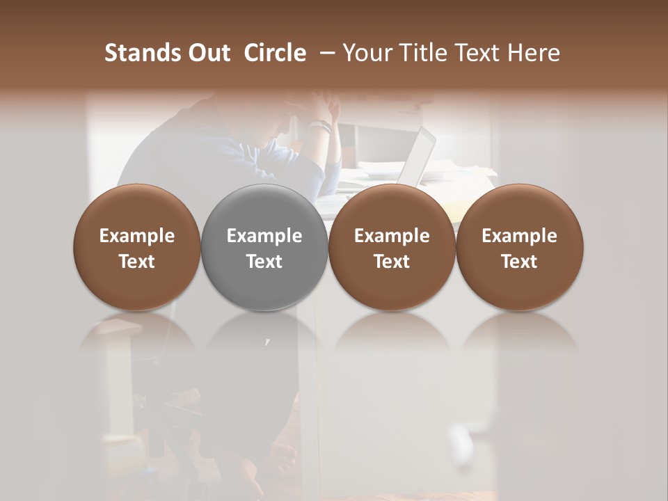 Ventilation Electric Part PowerPoint Template