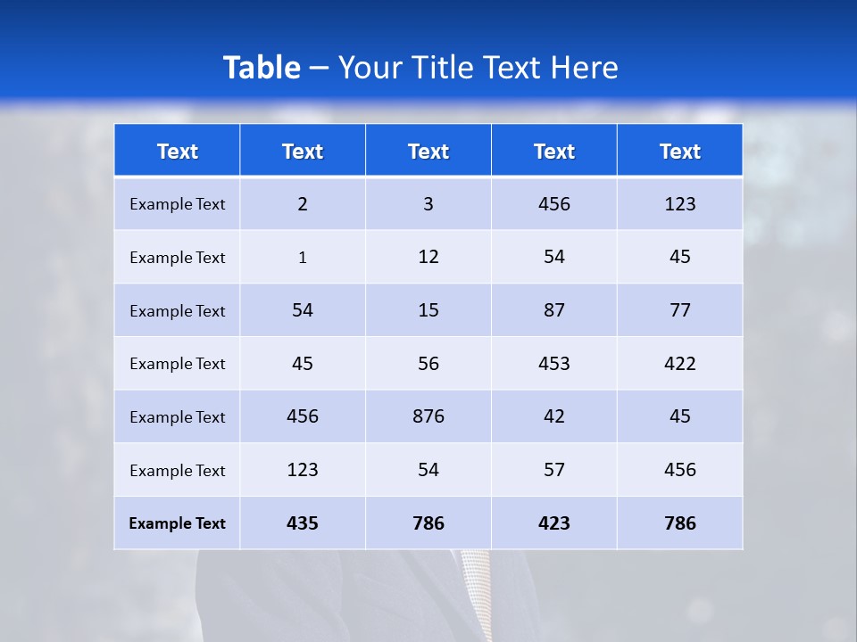Cooling System Temperature PowerPoint Template