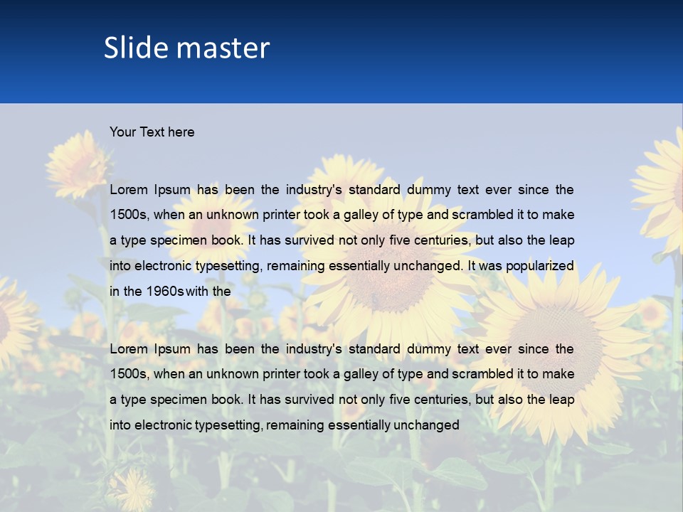 Technology White Switch PowerPoint Template