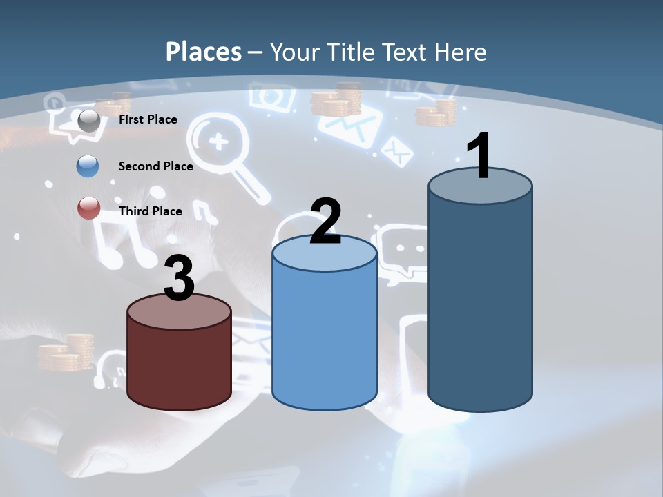 White Heat Industry PowerPoint Template