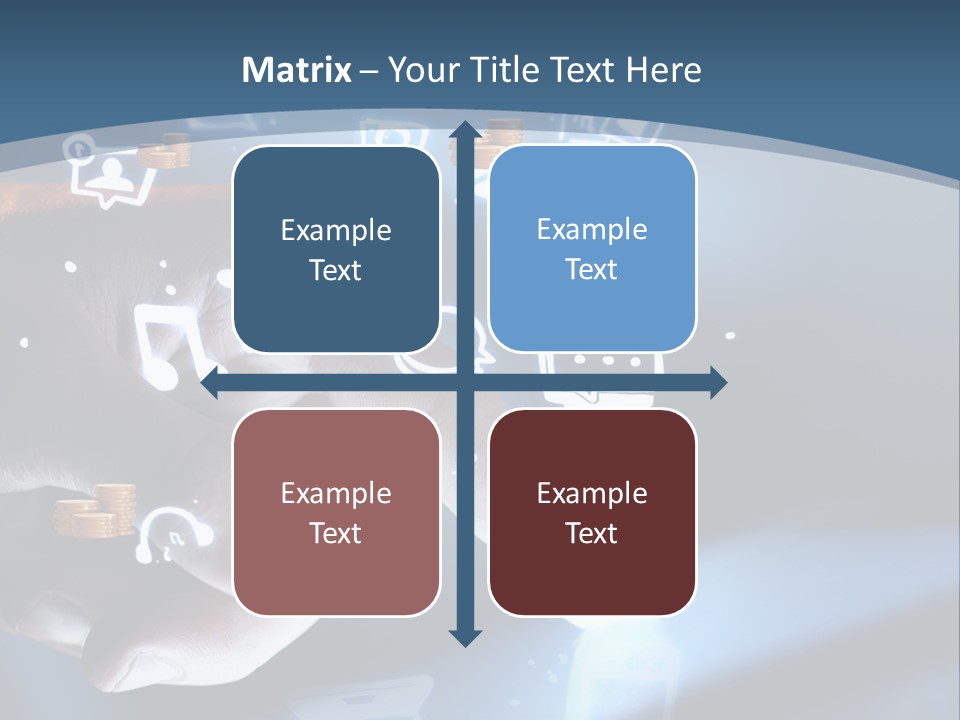 White Heat Industry PowerPoint Template