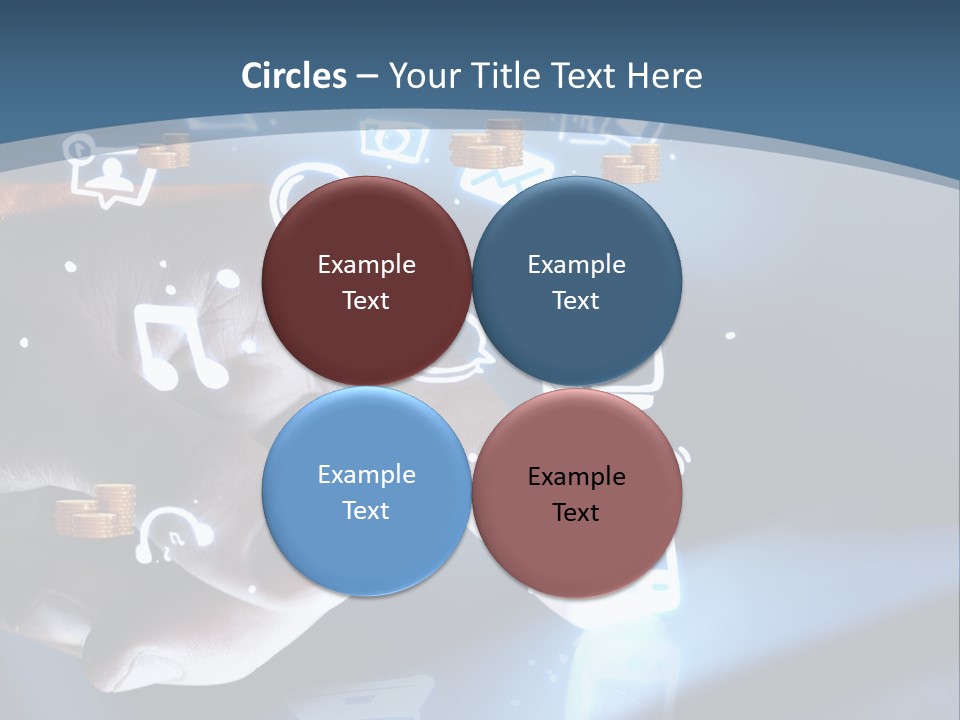 White Heat Industry PowerPoint Template