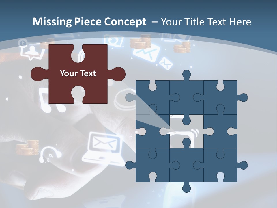 White Heat Industry PowerPoint Template