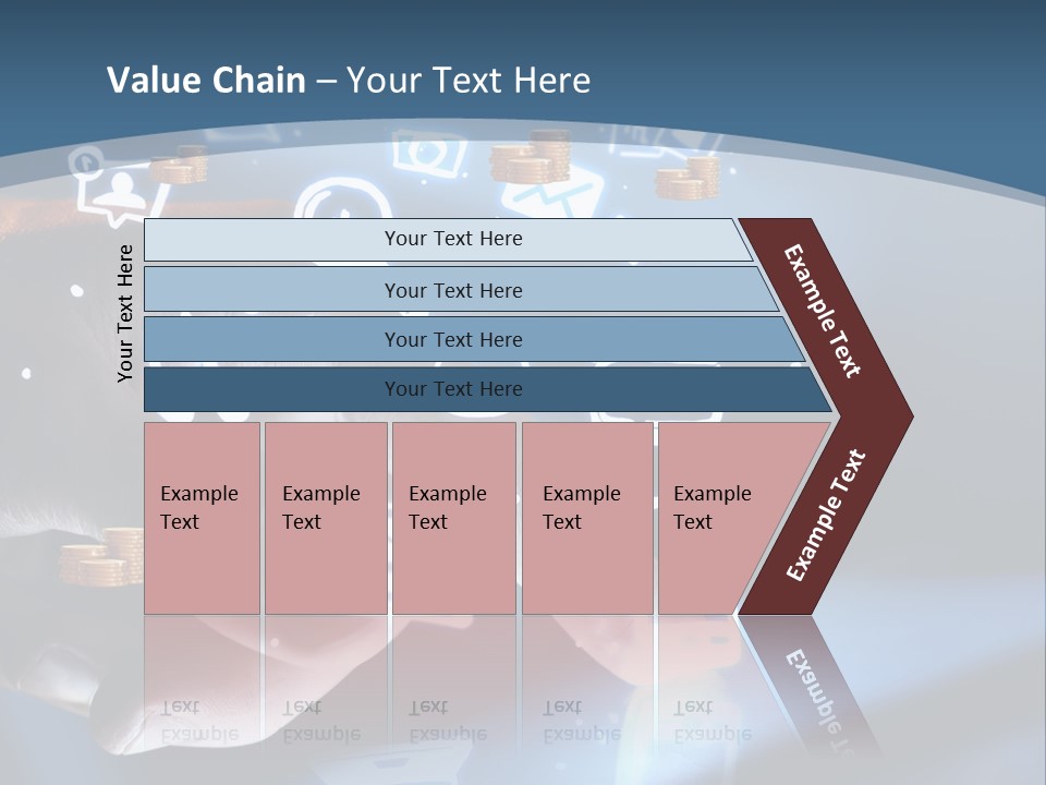 White Heat Industry PowerPoint Template