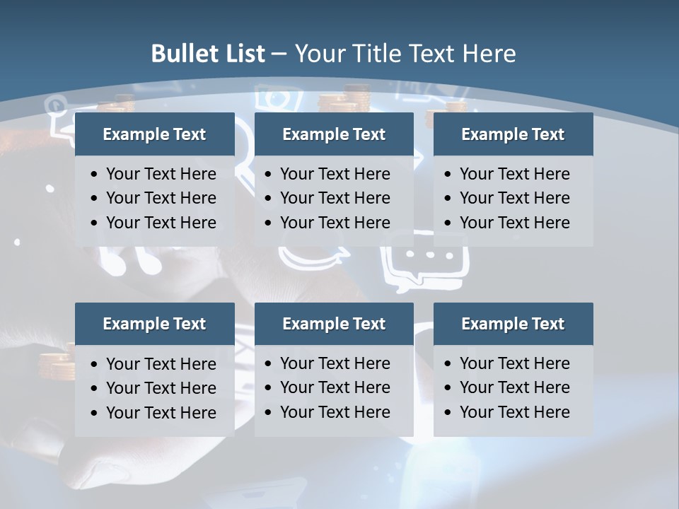 White Heat Industry PowerPoint Template