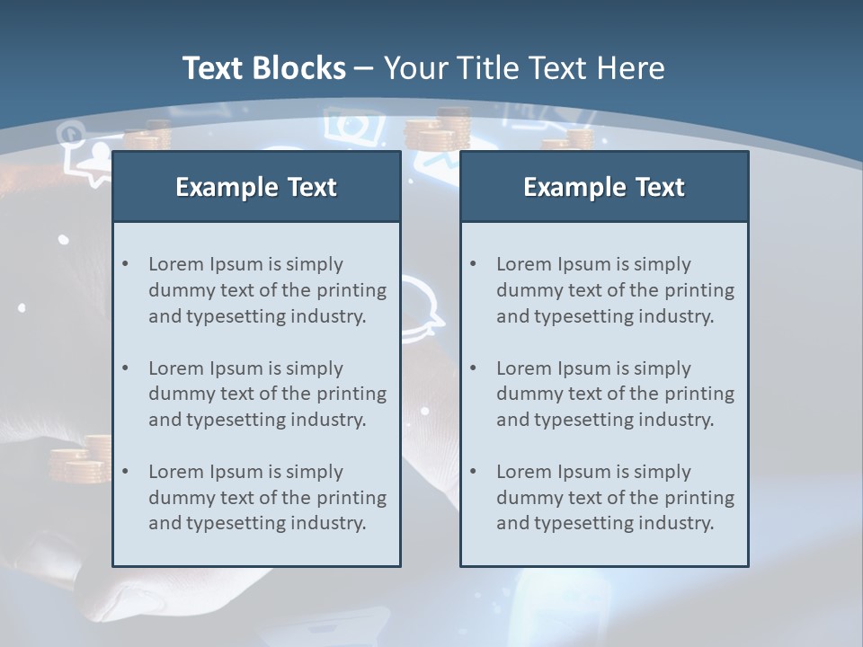 White Heat Industry PowerPoint Template