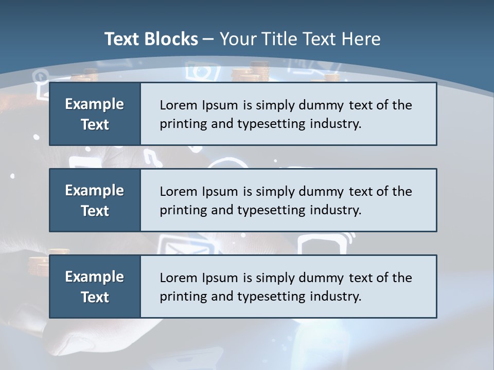 White Heat Industry PowerPoint Template