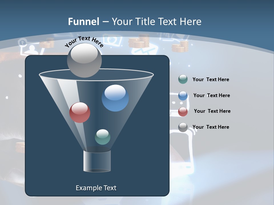 White Heat Industry PowerPoint Template