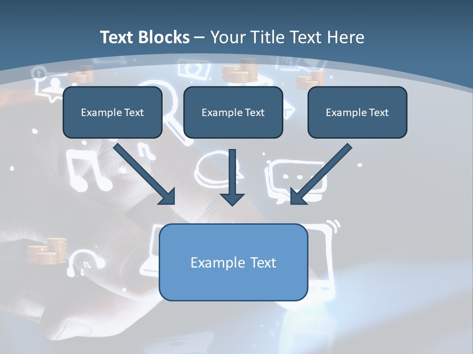 White Heat Industry PowerPoint Template