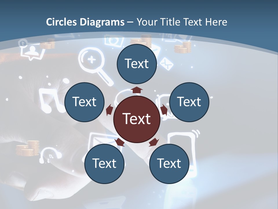 White Heat Industry PowerPoint Template